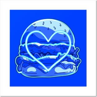 BURGER LOVE Posters and Art